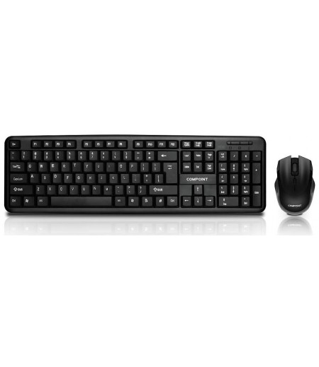 Wireless keyboard and mouse set in languages: Hebrew / English