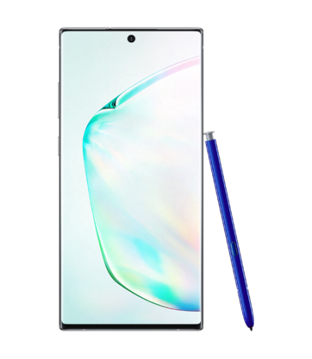 Samsung Galaxy Note 10 white 256GB+8GB, Display 6.3" Pen לבן